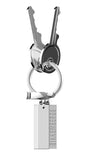 Portachiavi acciaio, diamanti. ENRK02WW