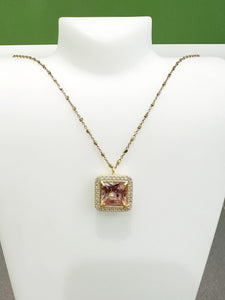 Collana argento aquaforte