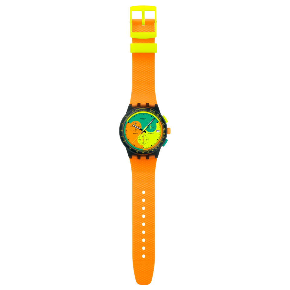 SWATCH NEON SIGNAL FLAG