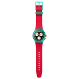 SWATCH NEON EMERALD CHRONO