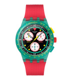 SWATCH NEON EMERALD CHRONO