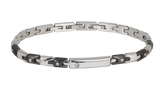 Bracciale acciaio, diamante. UBR760LI