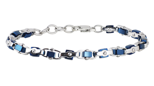 Bracciale acciaio, pvd. UBR777MB