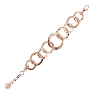 Bracciale con Maglie a Cerchio Graduate