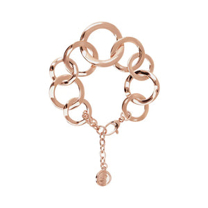 Bracciale con Maglie a Cerchio Graduate