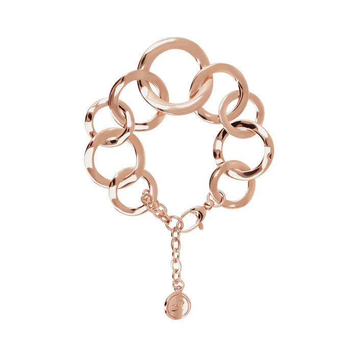 Bracciale con Maglie a Cerchio Graduate