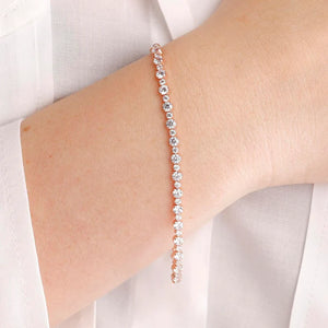 Bracciale Tennis Misto con Cubic Zirconia