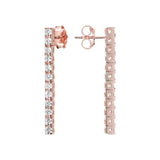 Orecchini Pendenti Tennis con Cubic Zirconia