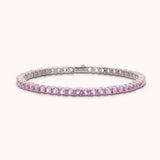 Bracciale Tennis con Cubic Zirconia Tonde