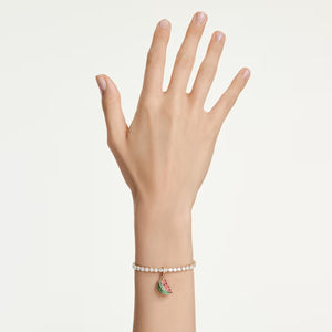 Charm Idyllia Taglio misto, Cocomero, Multicolore, Placcato color oro