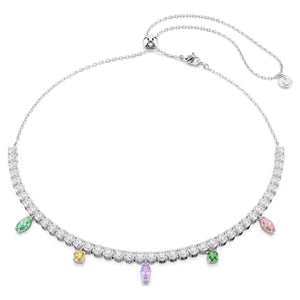 Collana Ariana Grande x Swarovski Taglio misto, Multicolore, Placcato rodio