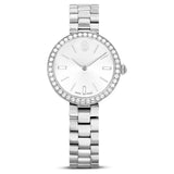 Orologio Certa Fabbricato in Svizzera, Bracciale di metallo, Tono argentato, Acciaio inossidabile