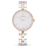 Orologio Cosmopolitan Fabbricato in Svizzera, Bracciale di metallo, Bianco, Mix di finiture