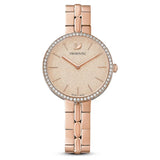 Orologio Cosmopolitan Fabbricato in Svizzera, Bracciale di metallo, Rosa, Finitura in tono oro rosa