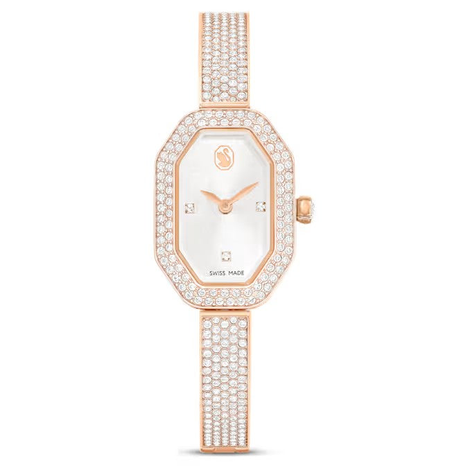 Orologio Dextera Bangle Fabbricato in Svizzera, Bracciale di metallo, Tono oro rosa, Finitura in tono oro rosa