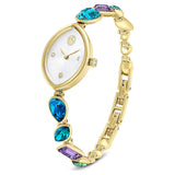 Orologio Gema Bracciale in cristallo, Tono dorato, Finitura in tono dorato