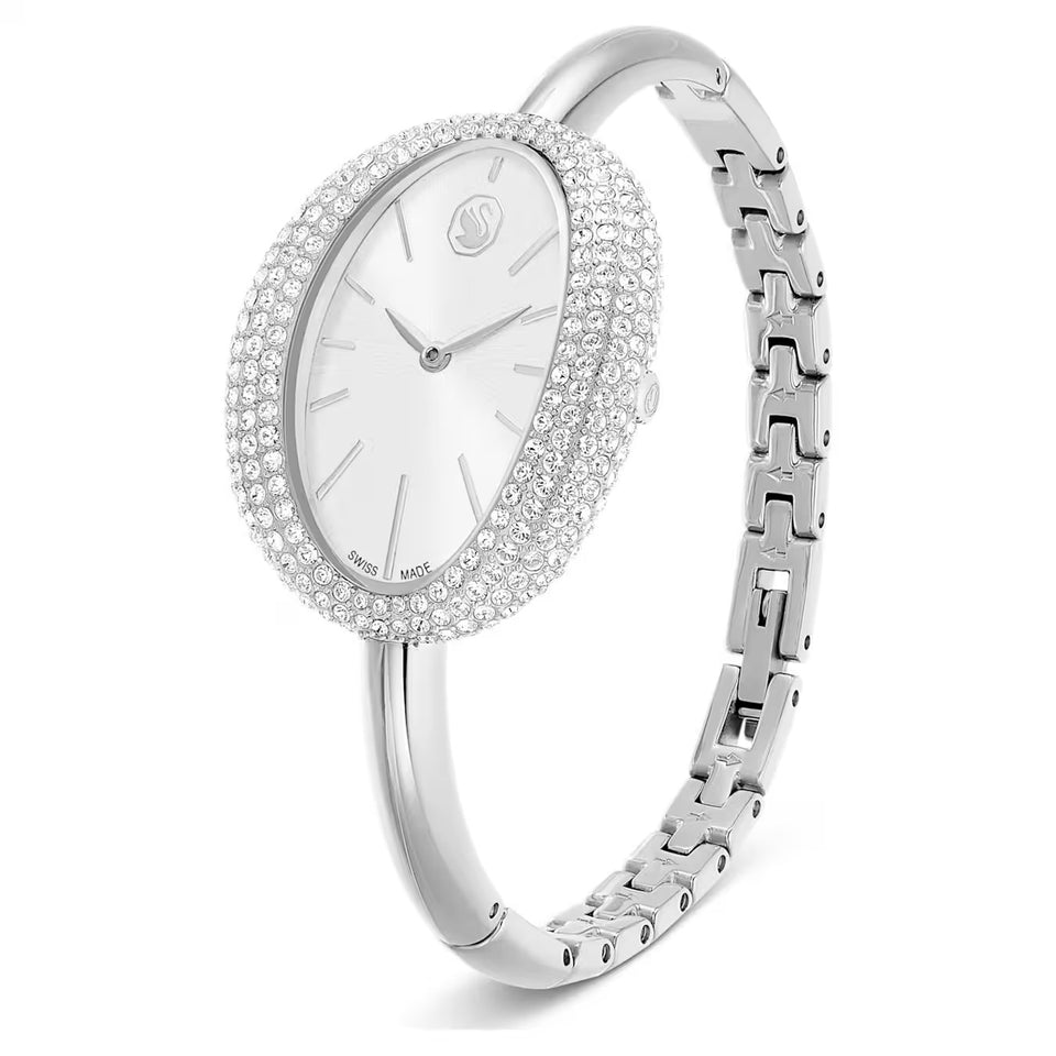 Orologio Imber bangle Fabbricato in Svizzera, Bracciale di metallo, Tono argentato, Acciaio inossidabile