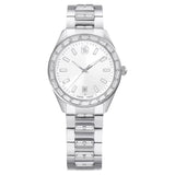Orologio Matrix date Fabbricato in Svizzera, Bracciale di metallo, Tono argentato, Acciaio inossidabile