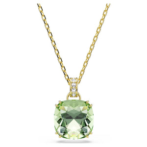 Pendente Millenia Taglio Cushion, Verde, Finitura oro 18K