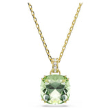 Pendente Millenia Taglio Cushion, Verde, Finitura oro 18K