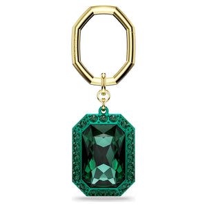 Portachiavi Taglio ottagonale, Verde, Mix di finiture