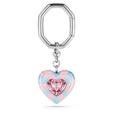 Portachiavi Dulcis Taglio Heart, Cuore, Multicolore, Placcato rodio
