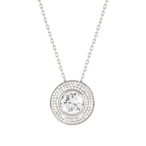 COLLANA AUREA IN ARGENTO 925 E CUBIC ZIRCONIA