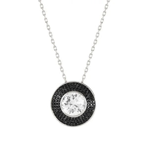 COLLANA AUREA ARGENTO E CUBIC ZIRCONIA