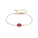 Bracciale con Fiore e Cubic zirconia