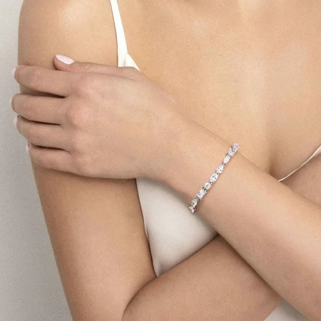 BRACCIALE COLOUR WAVE IN ARGENTO
