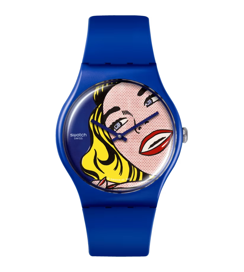 GIRL BY ROY LICHTENSTEIN, THE WATCH