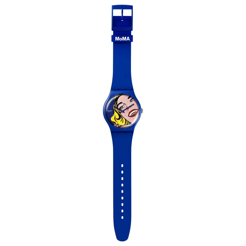 GIRL BY ROY LICHTENSTEIN, THE WATCH