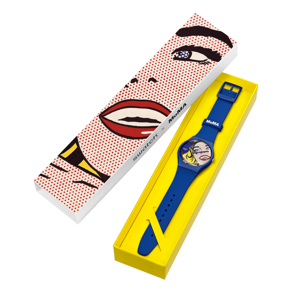 GIRL BY ROY LICHTENSTEIN, THE WATCH