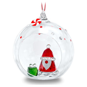 Holiday Cheers Decorazione Pallina Babbo Natale