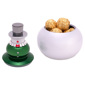 Holiday Cheers Portacaramelle Pupazzo di Neve