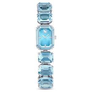 Orologio Taglio ottagonale, Blu, Acciaio inossidabile