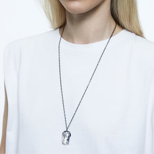 Pendente Harmonia Cristalli oversize, Bianco, Mix di placcature