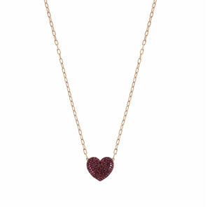 COLLANA EASYCHIC CUORE IN ORO ROSA