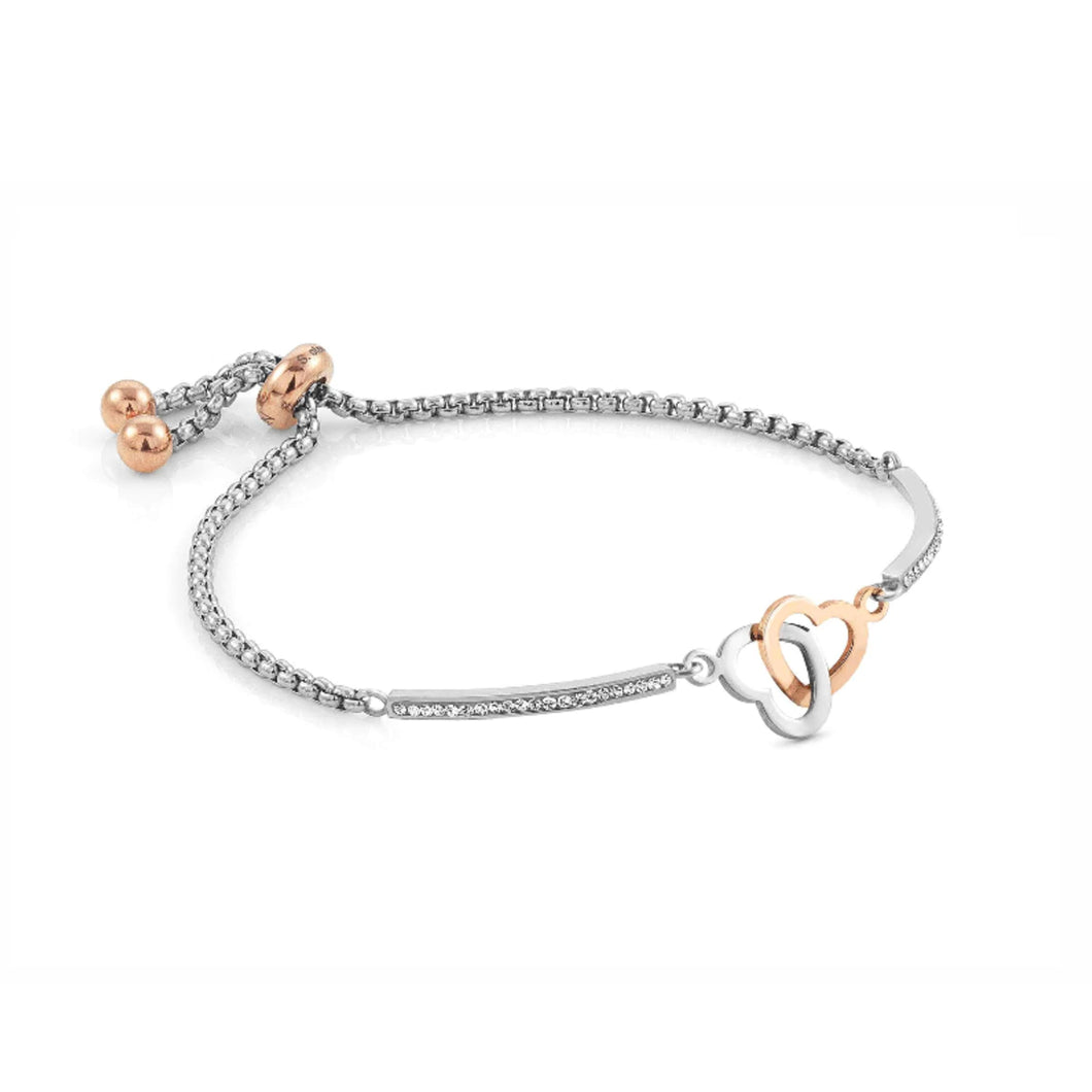 BRACCIALE MILLELUCI CUORI INTRECCIATI